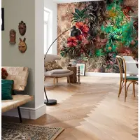 Komar Fotobehang Plantenwereld - Meerkleurig - 2,50m X 300cm
