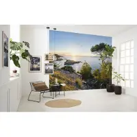 Komar Fotobehang Avondzon - Meerkleurig - 2,50m X 300cm