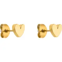 Purelei Oorbellen 'Tiny Heart' goud