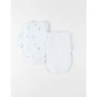 Noukie'S Set met 2 gekruiste body's, ecru