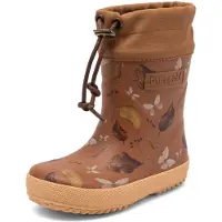 Bisgaard Regenlaarzen bruin / karamel / pueblo / rosa