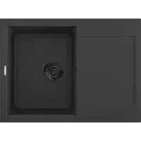 Reginox Bari 5 spoelbak opbouw Nero Black R40317