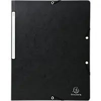 Exacompta Map 5561E A4 Zwart Karton 24 x 3 x 32 cm