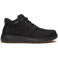 Timberland Men Hudson Road Mid Lace Up GTX Chukka Boot Black Nubuck-Schoenmaat 50