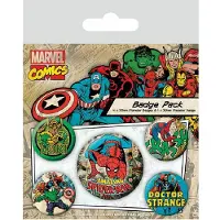Pyramid SpiderMan Buttons Marvel Badge Pack