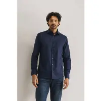 State of Art zakelijk overhemd donkerblauw male | Maat: 3XL