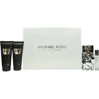 Michael Kors Edp Spray 100 ml / Douchegel 100 ml / Aftershave balsem 100 ml / Edp Spray 10 ml. Pour Homme cadeauverpakking