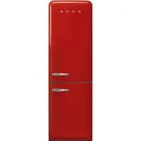 Smeg Fab32rrd6 - Retro Koel-vriescombinatie 196.8 Cm Rechtsdraaiende Deur 331 L Rood