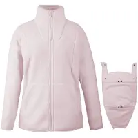 Mamalila - Women's Fleece-Tragejacke Basel - Fleecevest M, roze