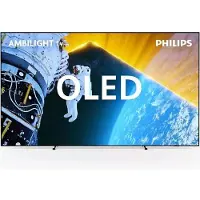 Philips 77OLED849/12 tv 195,6 cm (77") 4K Ultra HD Smart TV Wifi Zwart, Chroom