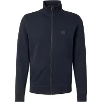 BOSS Sweatvest 'Zestart' donkerblauw