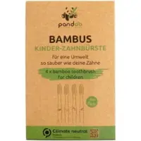 Pandoo Bamboe Kindertandenborstels (4st)