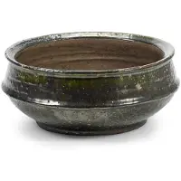 Serax Bloempot 02 S Dune Dark Green (31 x 31 x 14,5 cm)