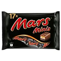 Mars Minis Mini-chocoladereep 17 stuks à 18 g
