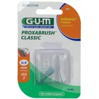 Sunstar Gum Proxabrush Classic 0.9mm refills 412 - 8 stuks