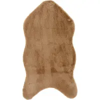 Décoris Dierenvacht Imitatiebont Bruin 90 X 50 X 2 Cm