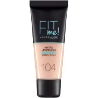 Maybelline Fit Me Matte & Poreless Foundation Soft Ivory - 30 ml