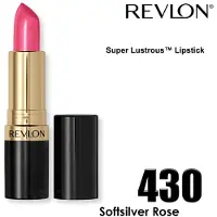 Revlon Super Lustrous Lipstick, Softsilver Rose [430] 0.15 oz (3-pack)