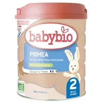 Babybio Melk Primea 2 Bio 6m + 800 g de poudre|Milk Primea 2 Bio 6m + 800 g of powder|Lait Primea 2 Bio 6m + 800 g de poudre