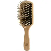 TEK Large Paddle Brush With Long Wooden Pins