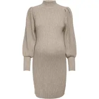 ONLY Maternity Gebreide jurk 'OLMKATIA' beige