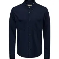Only & Sons Overhemd 'ONSMark' donkerblauw