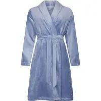 Pastunette IJsblauwe fleece badjas duurzaam | Maat L