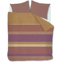 Beddinghouse Dekbedovertrek Fera Bruin Flanel-140 x 200 / 220 cm | 1-Persoons