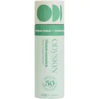 Odyskin Tinted Sunstick SPF50 25 gram - voor gevoelige huid, vegan, biologisch afbreekbaar, breedspectrum UV-bescherming, geen witte waas