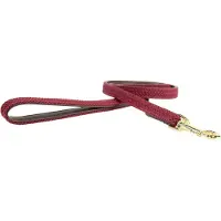 Kentucky Dogwear - Hondenriem - Gevlochten Nylon - Bordeaux - 120cm
