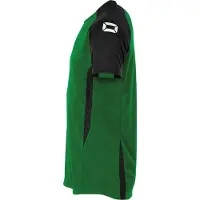 Stanno Stadio Shirt Korte Mouw Heren - Groen / Zwart | Maat: XL