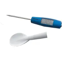 Lacor Silicone Lepel + Thermometer/Sonde