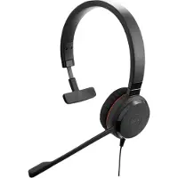 Jabra Evolve 30 II UC Mono (Bedraad, USB-C), Kantoorheadset, Zwart