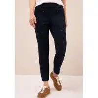 Cecil Dames Casual broek - Blauw - XXL