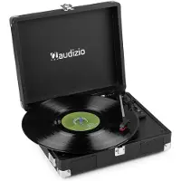 Audizio RP111BK platenspeler met boxen - Platenspeler retro - LP