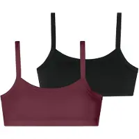 Schiesser Onderhemd 'Fresh Vibe' bordeaux / zwart