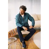 Hajo Blauw huispak met rits | Maat 58