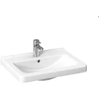 Jika Cubito - Fontein 600x450 cm, met overloop, kraangat, wit H8104230001041