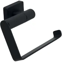 Novaservis Ferro Greta - Toiletrolhouder, mat zwart AGR33BL