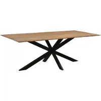 LivingFurn eetkamertafel oslo acasia hout - 200 cm