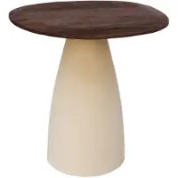 Brix salontafel marron - mangohout 50 cm