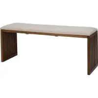 Intratuin Bank Ray Naturel / Crème 105 X 34 X 35 Cm