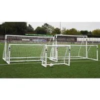 Precision Match Posts 4.88x2.13x1.20 M Football Goal Groen