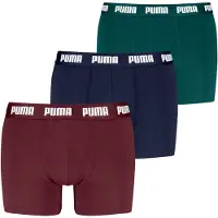 Puma Boxershorts donkerblauw / spar / bourgogne / wit