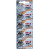 Maxell batterij Specialist CR2016, 5 st.