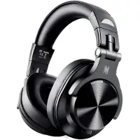 OneOdio Fusion A70 Over Ear headset Bluetooth Stereo Zilver, Bruin High-Resolution Audio Headset, Zwenkbare oorschelpen DJ