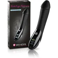 Mystim Tickling Truman - elektro vibrator - zwart