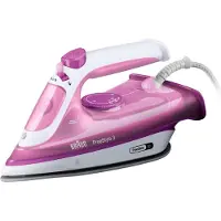 Braun FI3124 Polyurethansteam iron - 2400 W power - SuperCeramic soleplate - 270 ml water tank - Self-cleaning