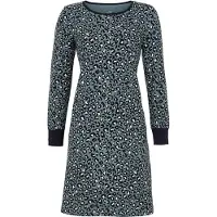 Ringella Blauw panterprint nachthemd | Maat 48