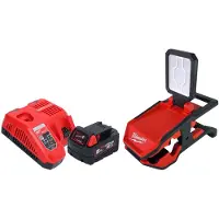 Milwaukee M18 PAL2-501 Acculamp 18 V 2000 lm IP20 + 1x accu 5.0 Ah + lader